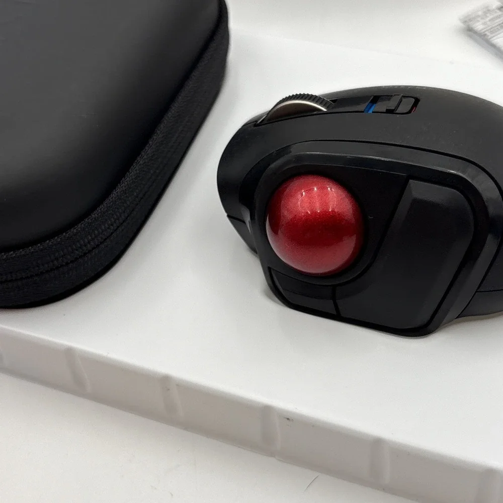 ELECOM Bitra Small Travel Trackball Mouse with Case Bluetooth small Size 5